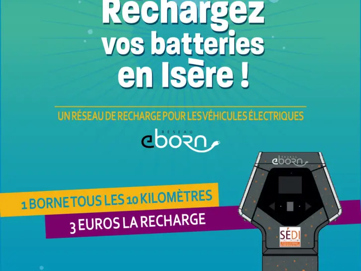 flyer des bornes SEDI