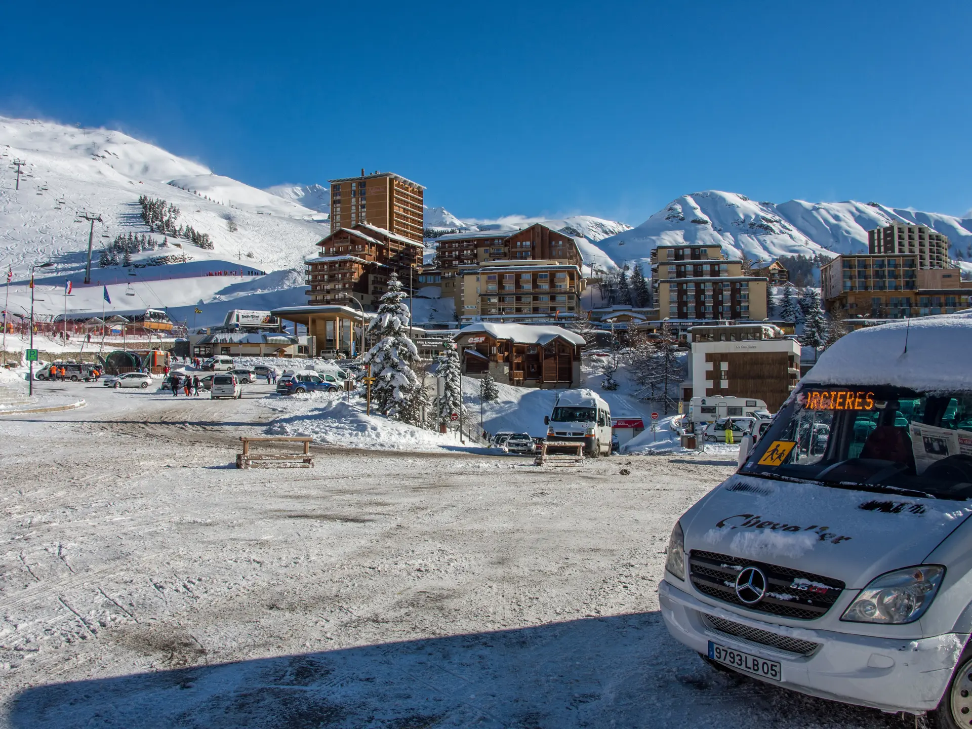 Navette station - Village - Base de loisirs