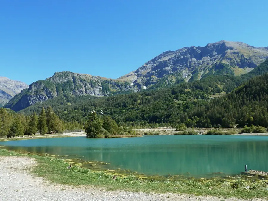 Itinéraire VTT n°1 Tour du Plan d'eau d'Orcières, Champsaur