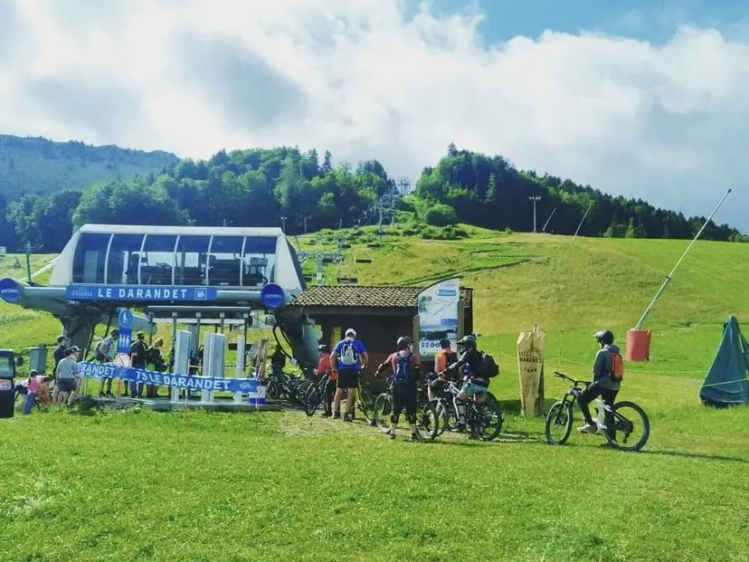 Départ TS Darandet situé à côté du Christiana Sport 2000