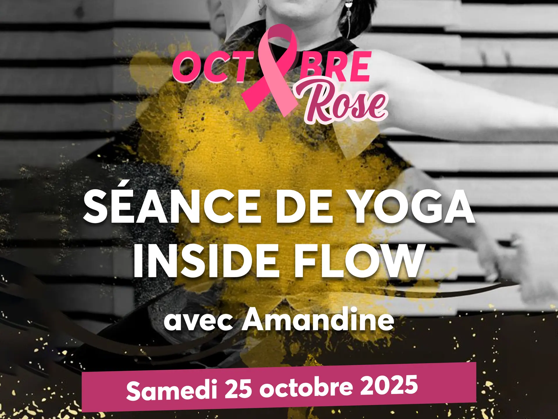 Atelier yoga dans le cadre d'Octobre Rose_Les Contamines-Montjoie
