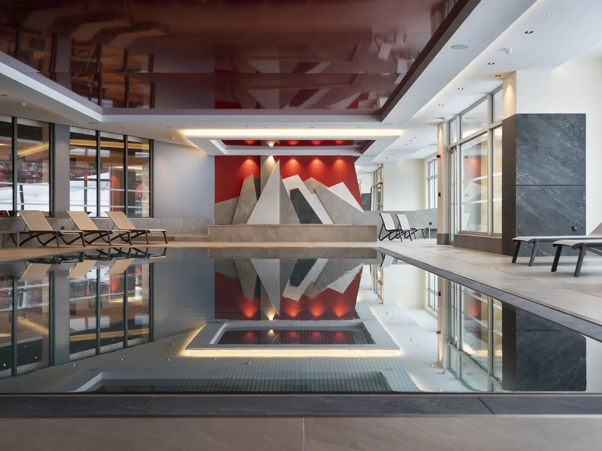 Piscine de l'hôtel Alhéna