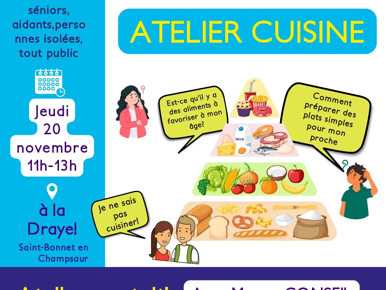 Atelier cuisine nutrition seniors