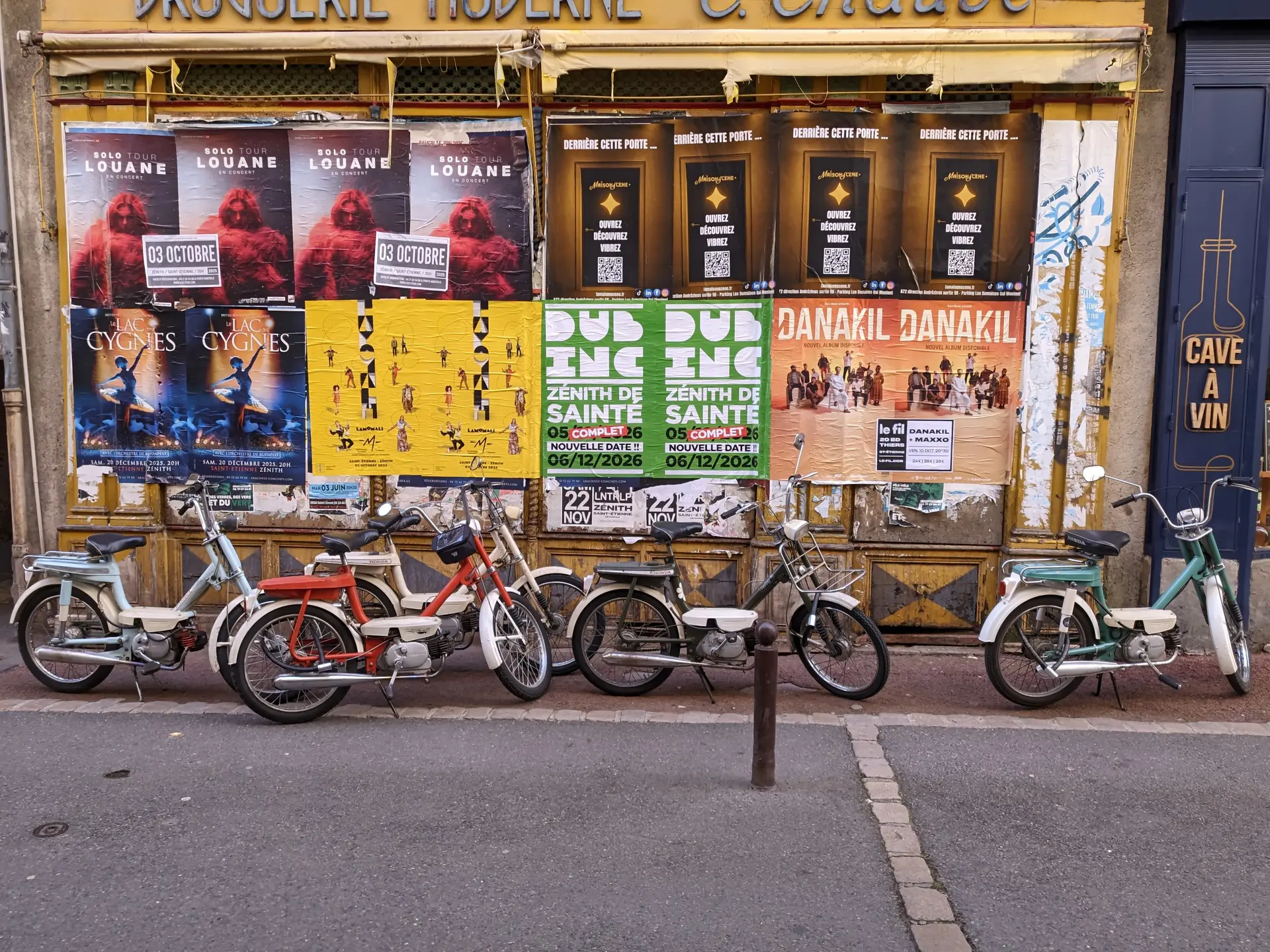 Sortie mobylette a Montbrison