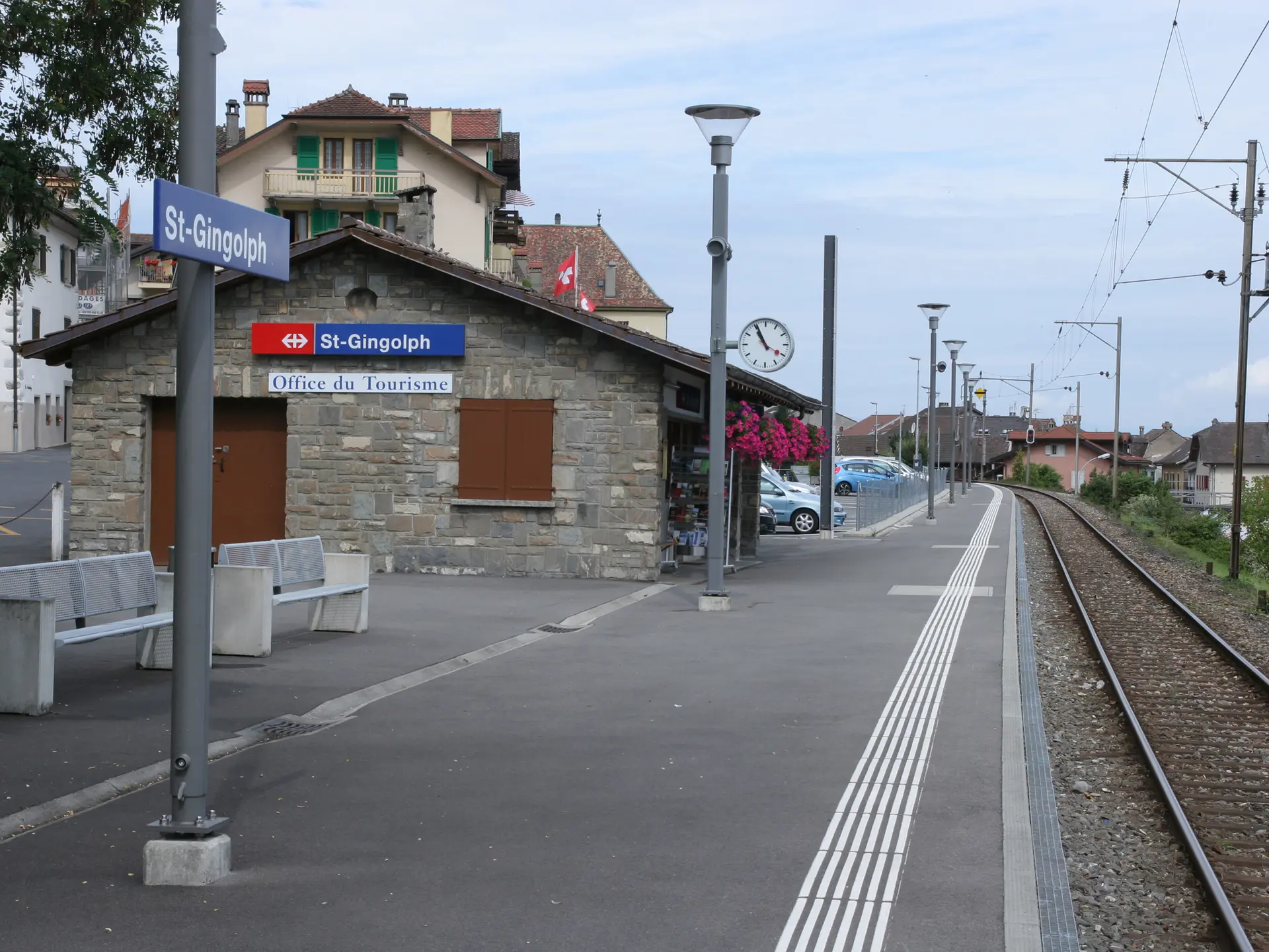 Gare CFF de Saint-Gingolph (Suisse)