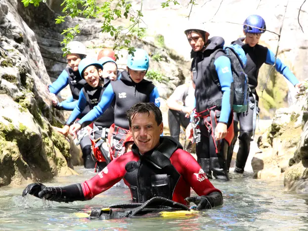 Grimper à Orpierre - canyon sportif