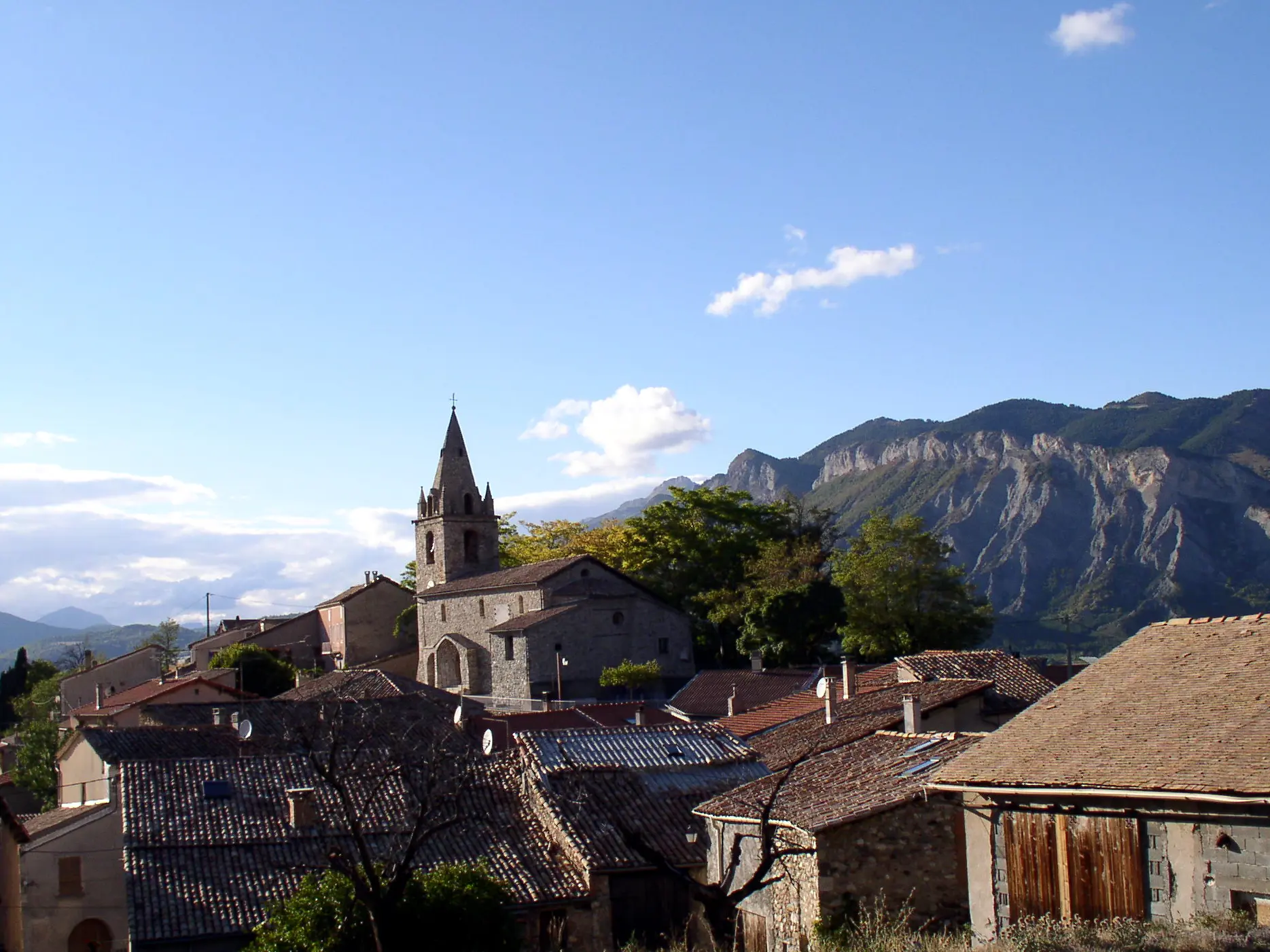 Claret, cœur du village