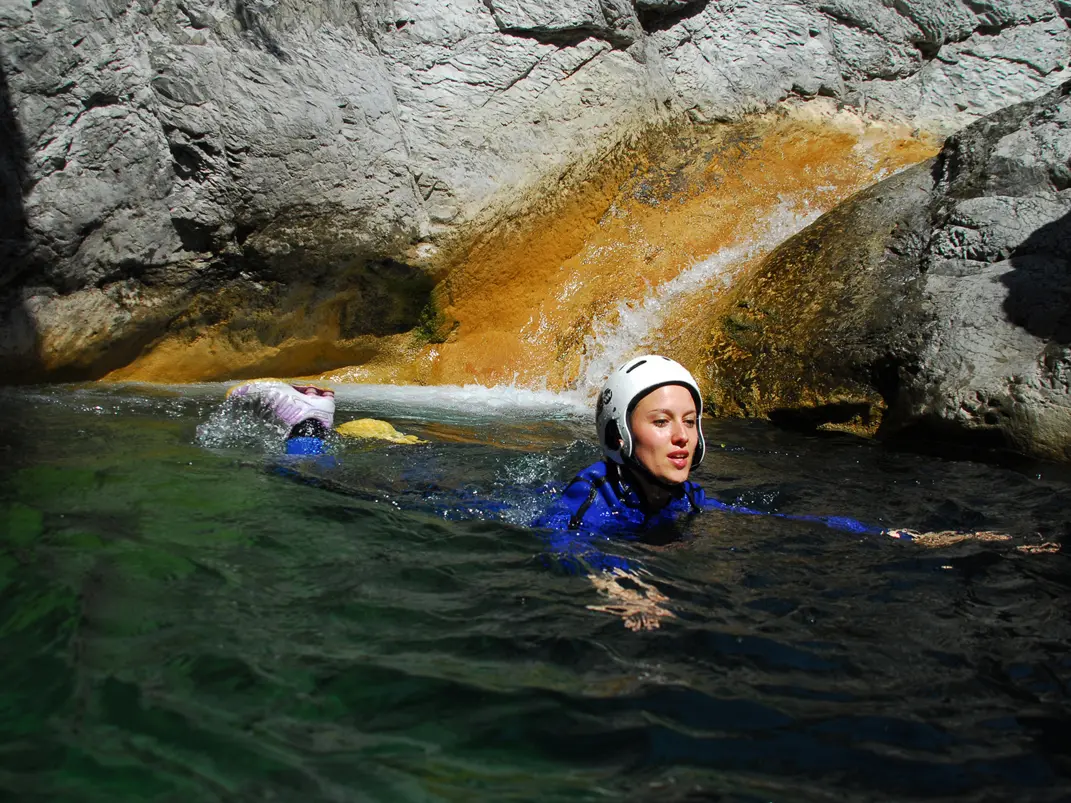 Canyoning avec le Bureau des guides du Champsaur Valgaudemar