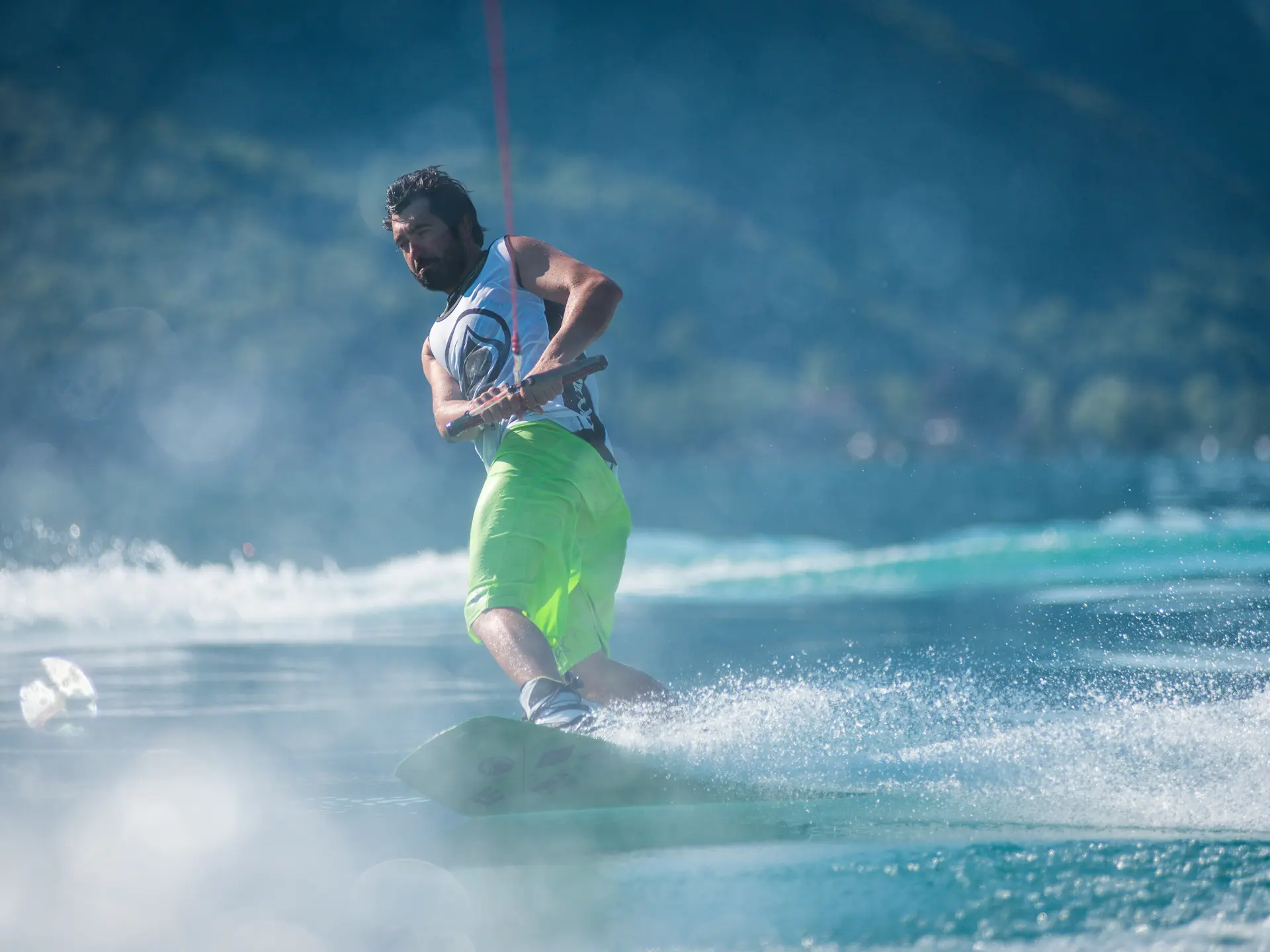 session de wakeboard