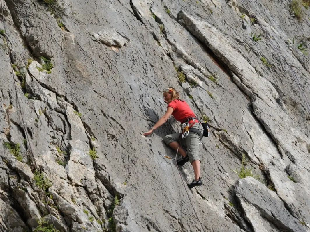 Escalade Gorges d'Agnielles