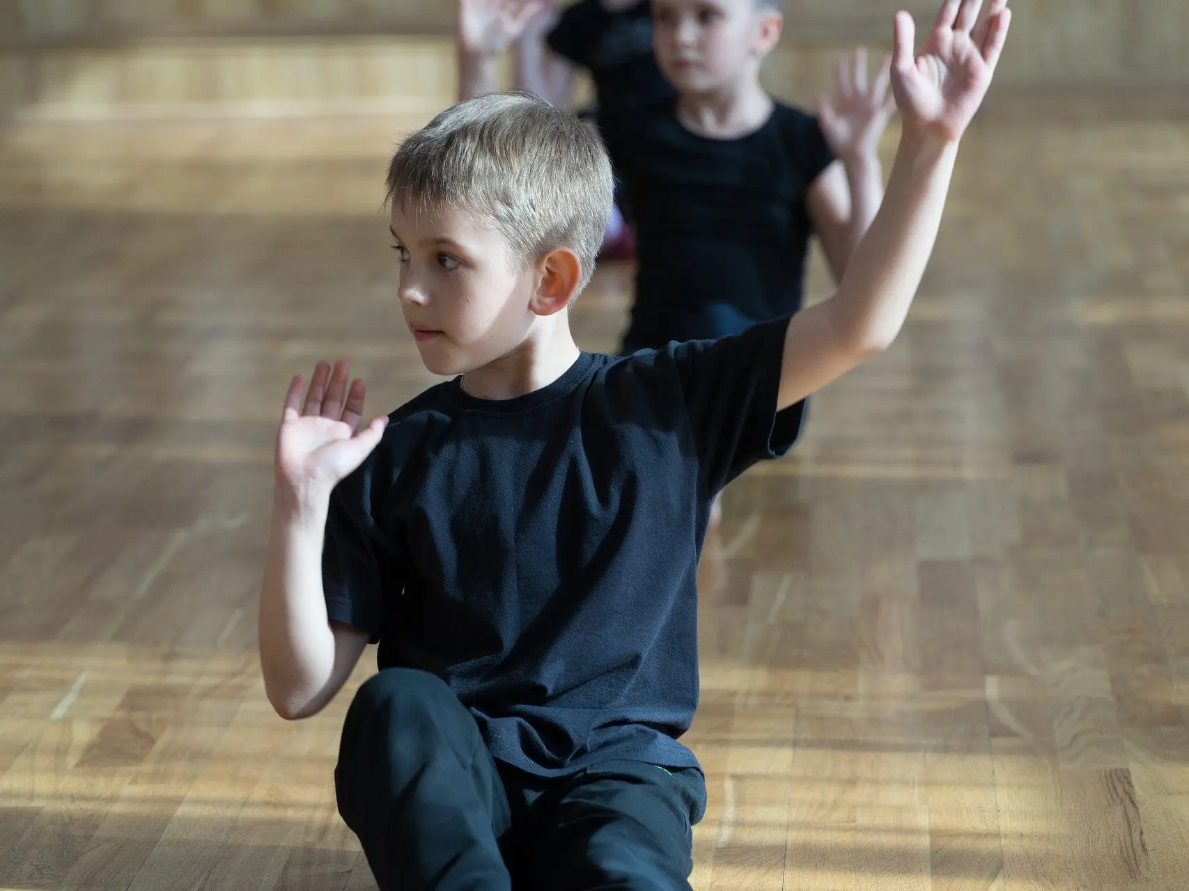 Kids dancing