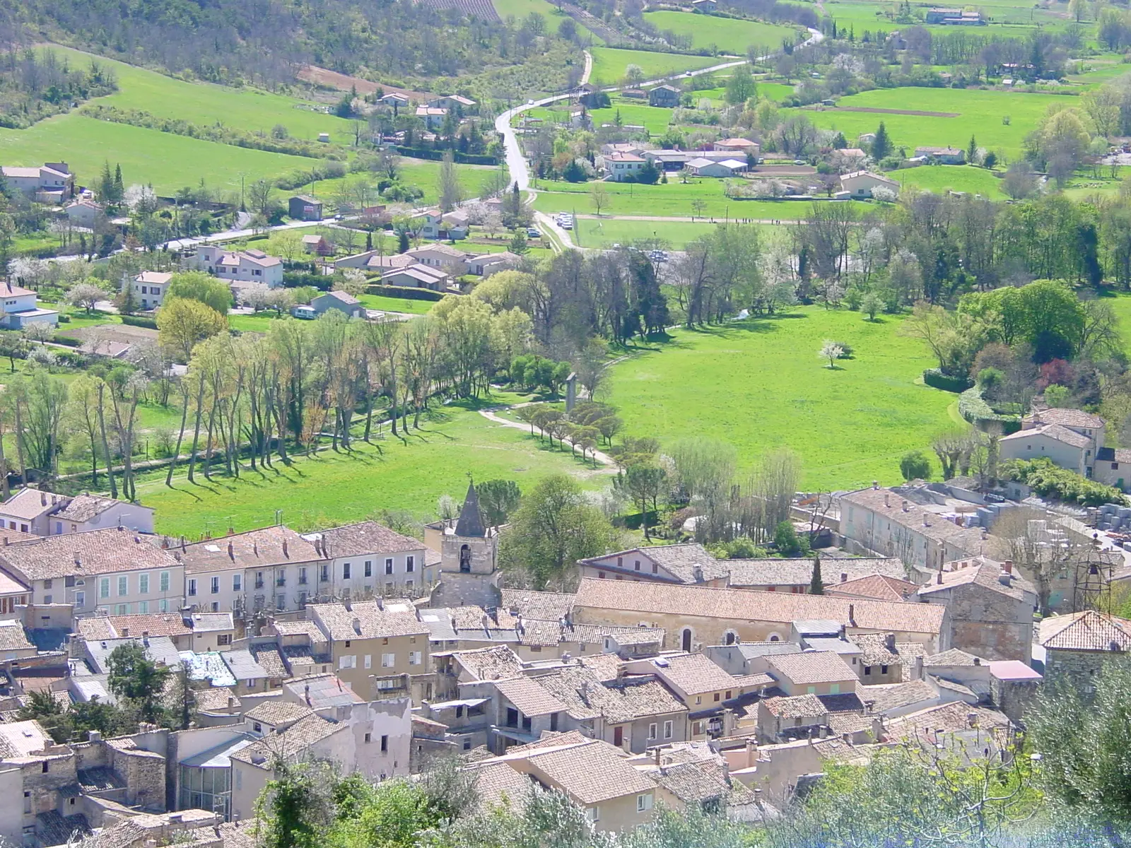 Vue de la colline St Maxime