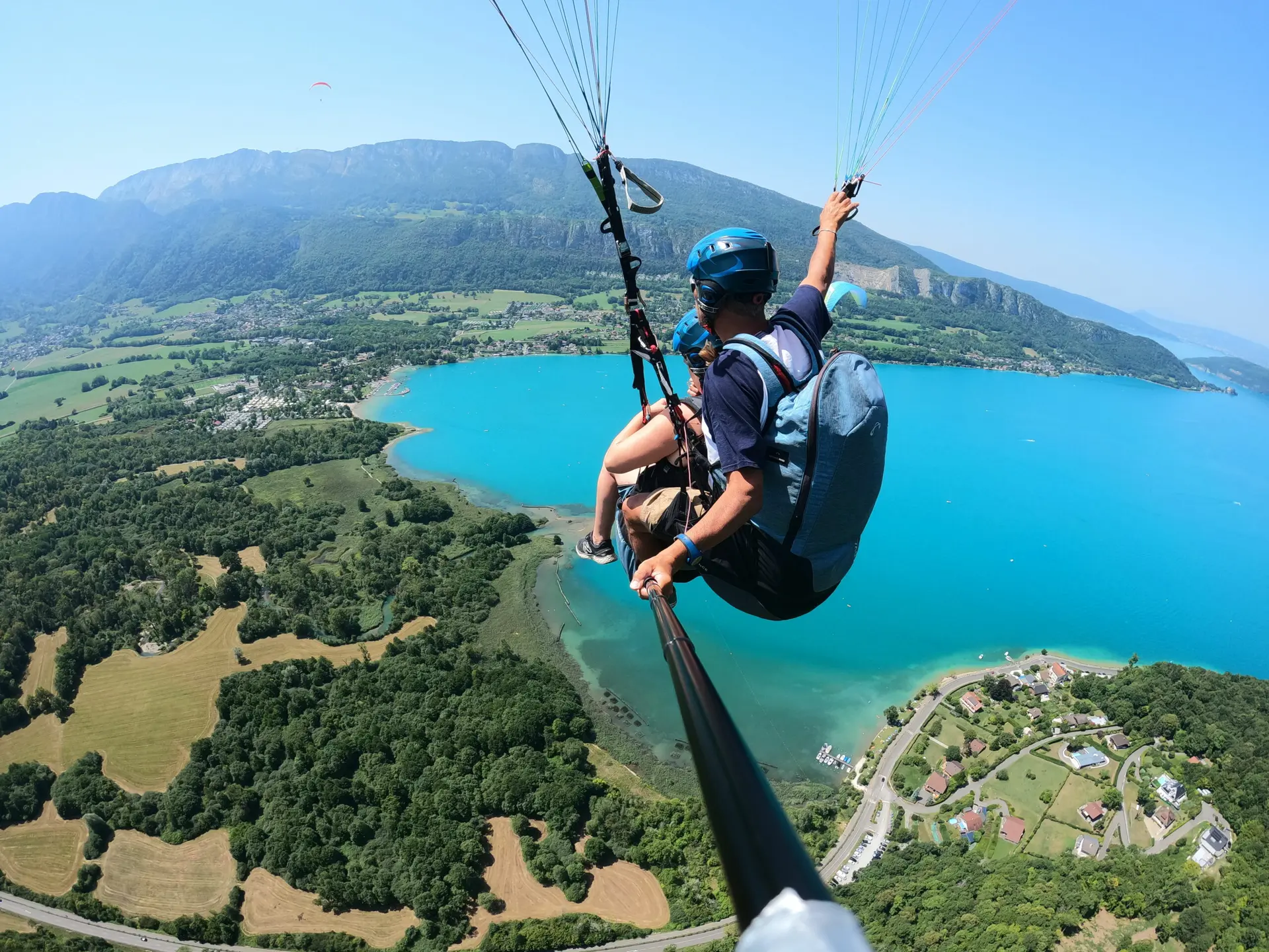 Vol découverte avec A l'air libre parapente_Doussard
