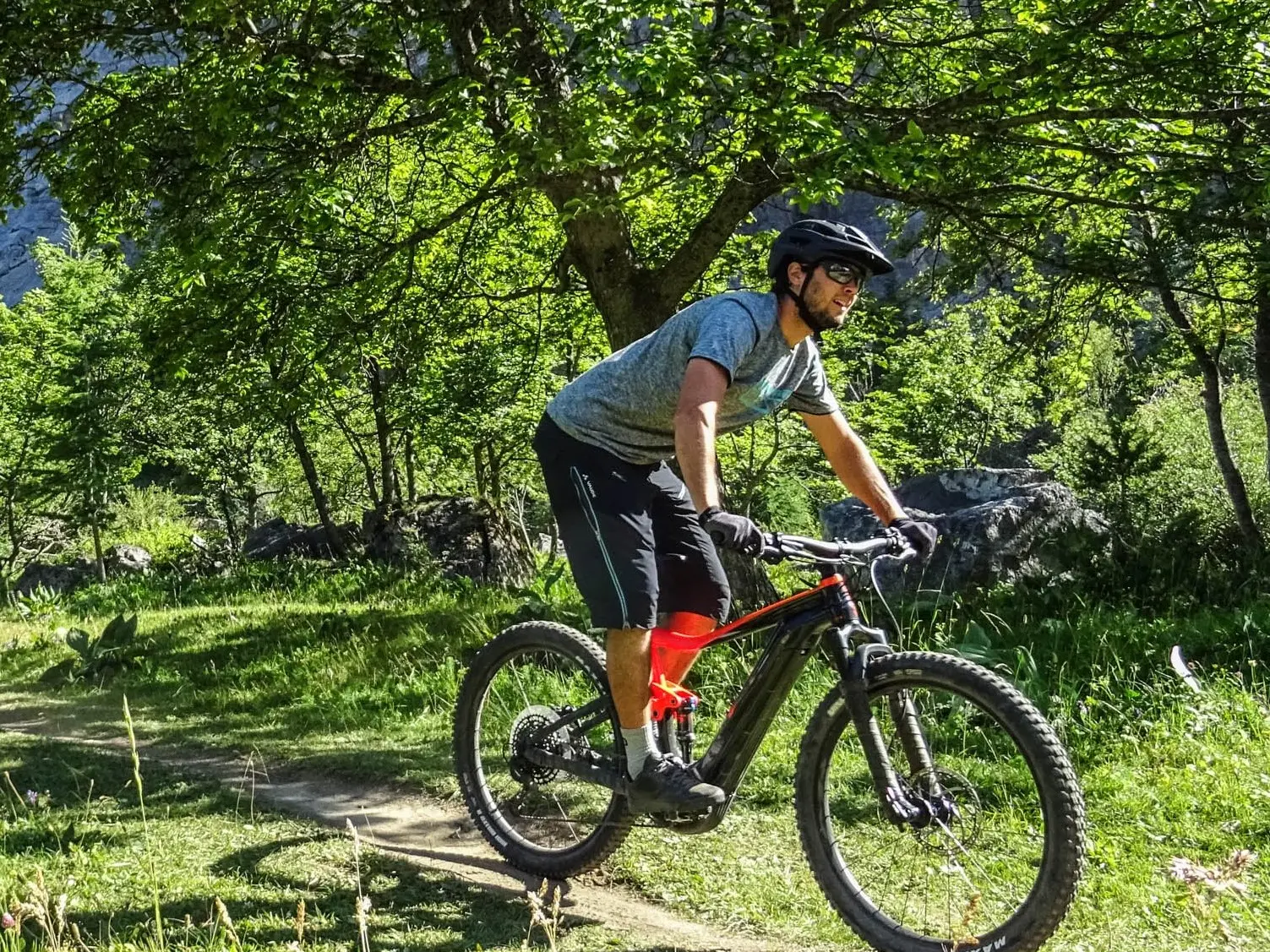 Ombre et soleil le long de la Romanche