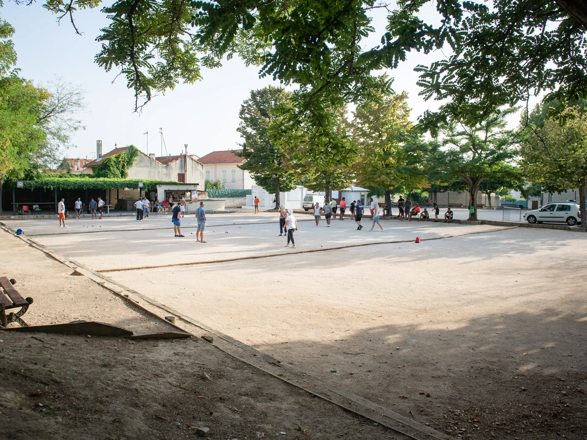 boulodrome pas de faon, Saint André
