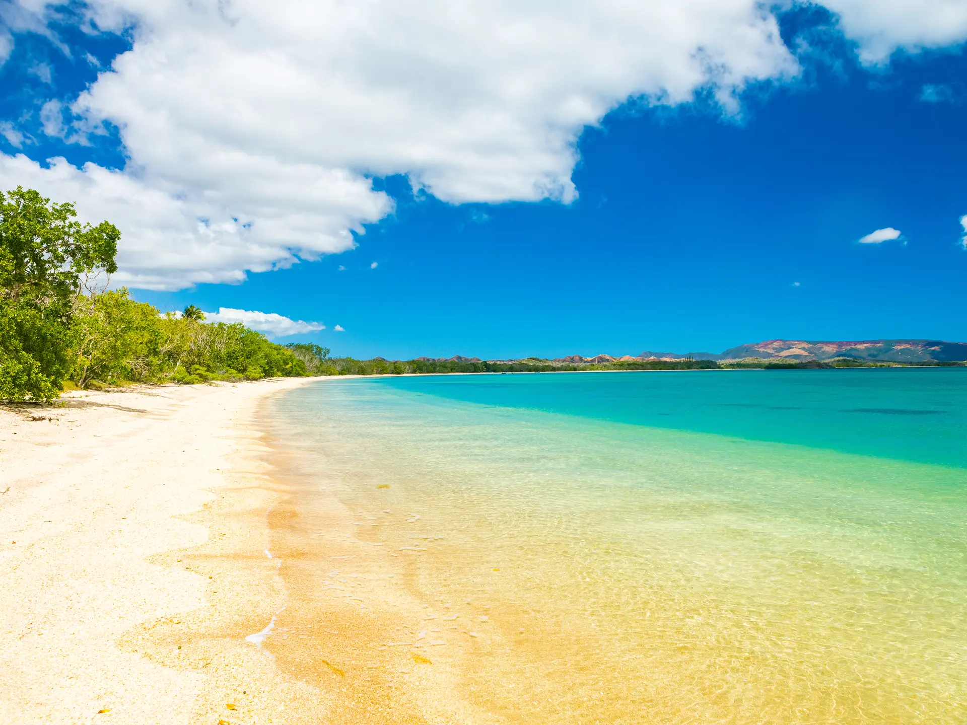 plage, poum, nenon, grand nord, lagon, sable