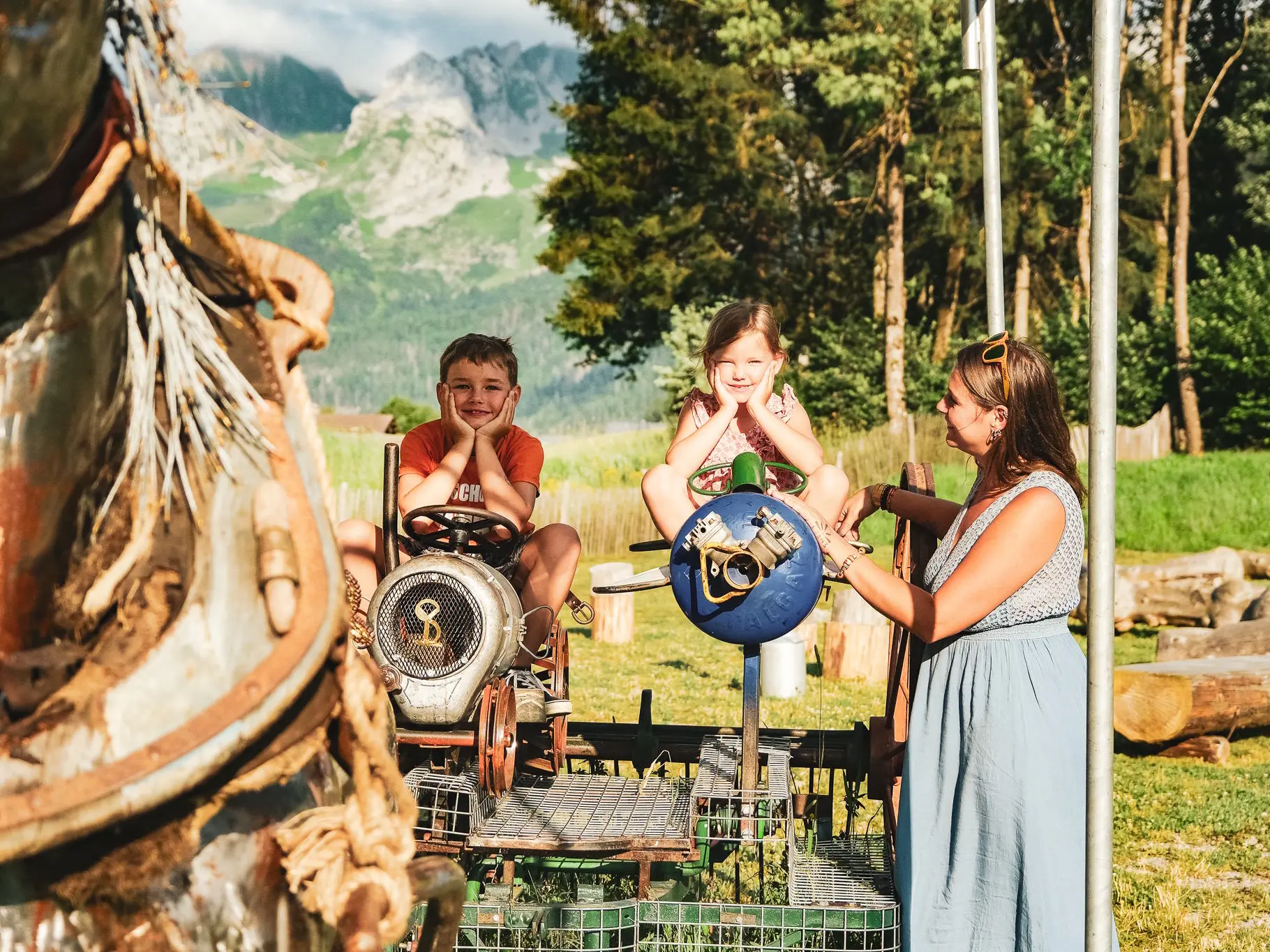 éjour ludique avec accès au parc de jeux La Source_Le Grand-Bornand