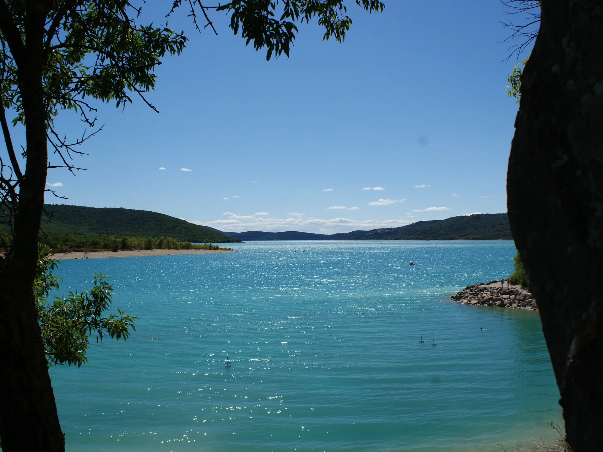 Vue sur le lac