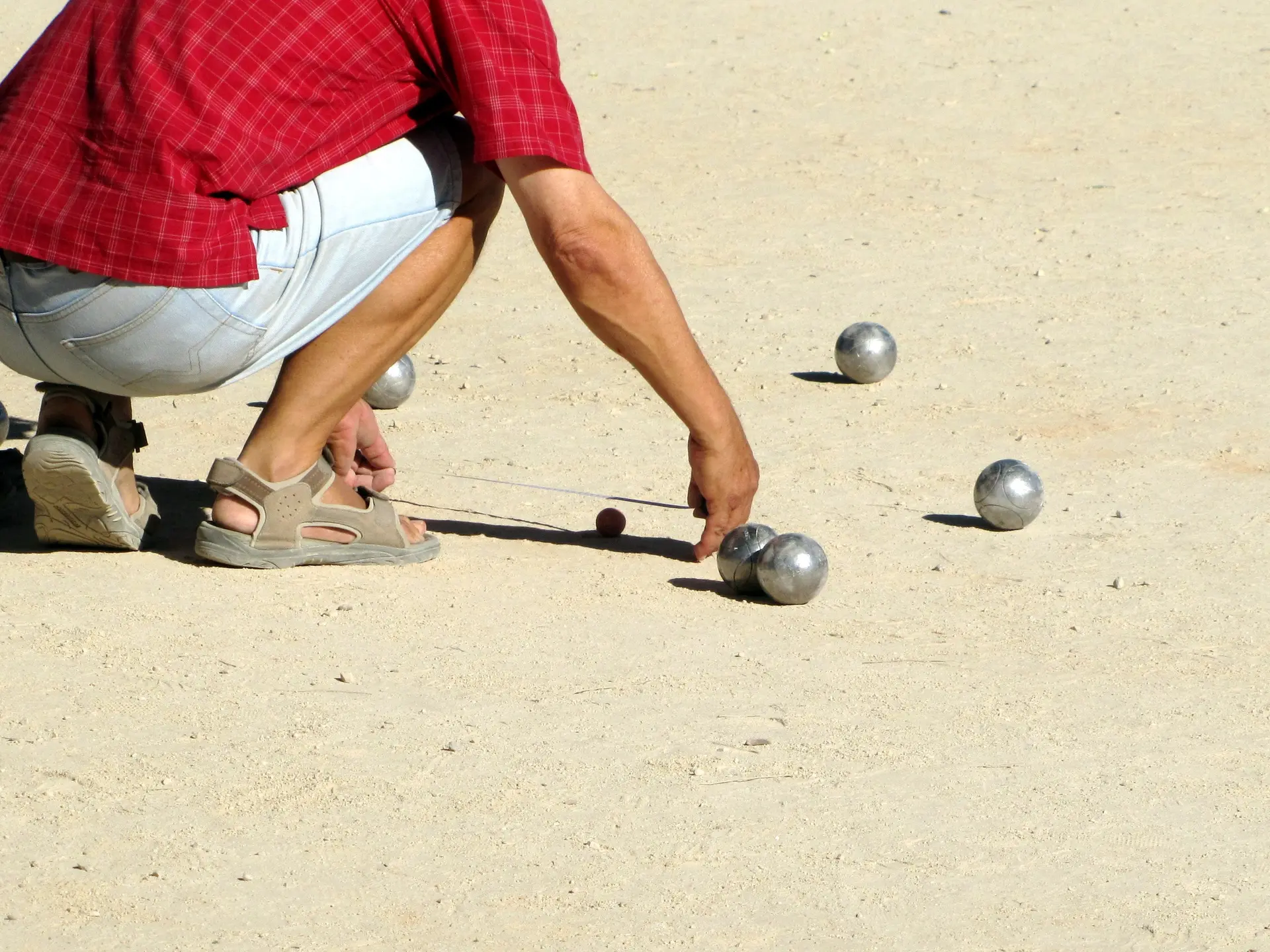 Terrain de pétanque