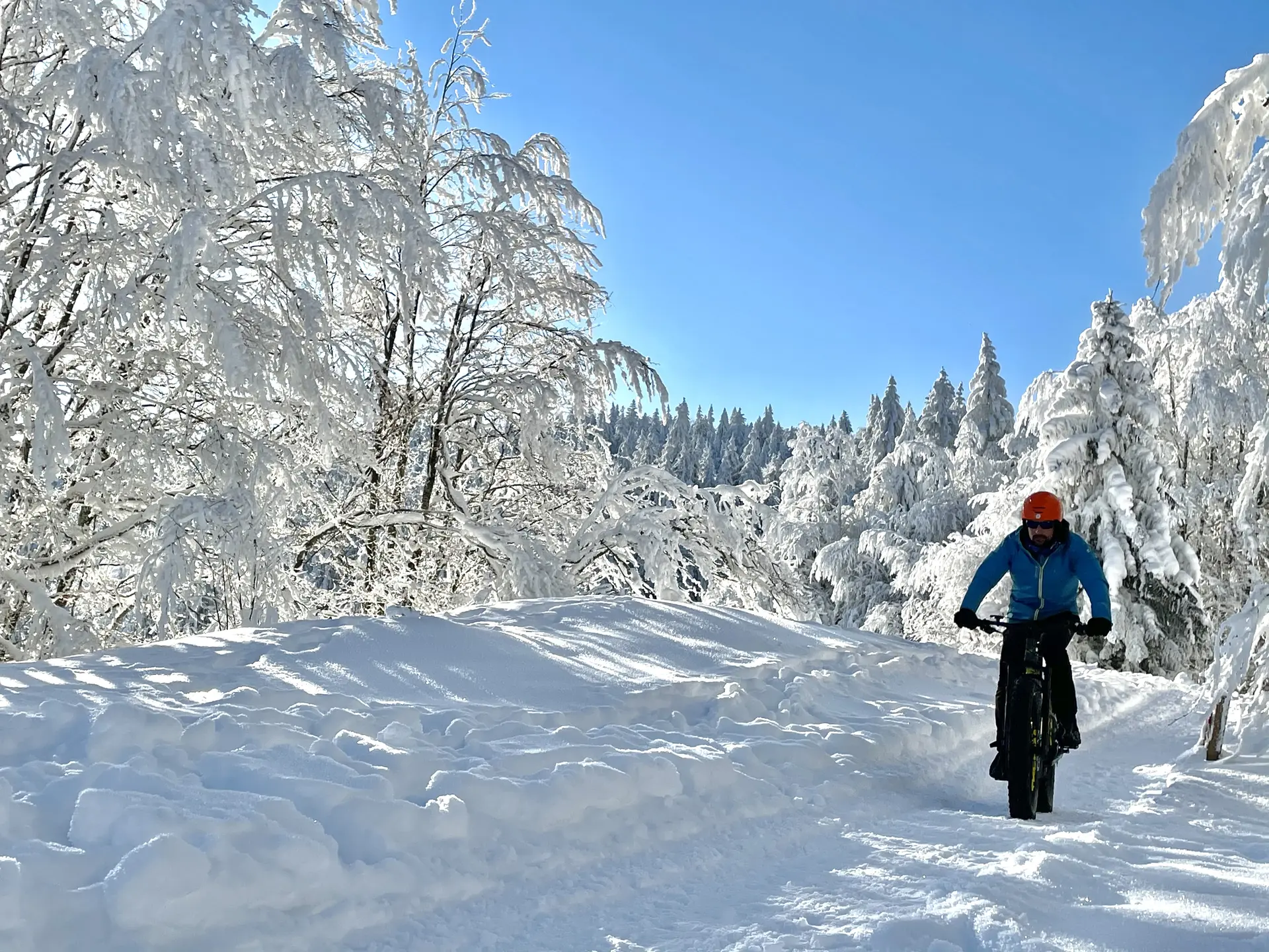 Fatbike sur neige