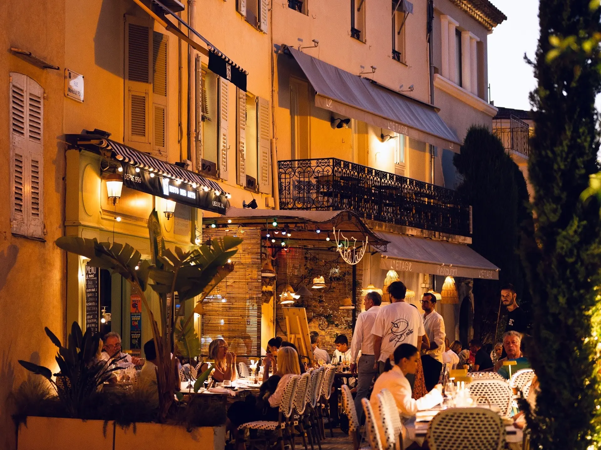 Terrasse Resto des Arts à Mougins