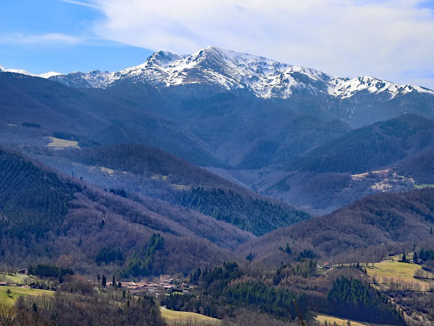 vue générale du village