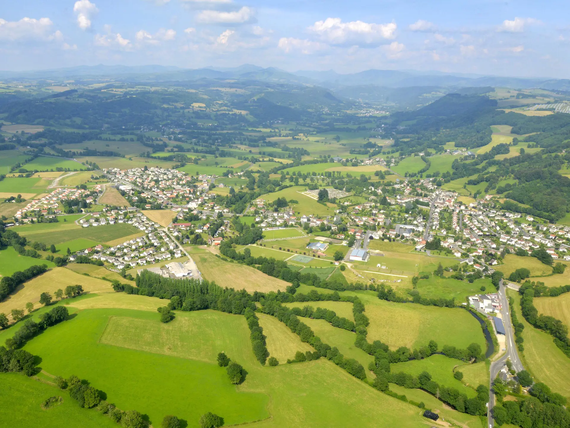 Vue aérienne