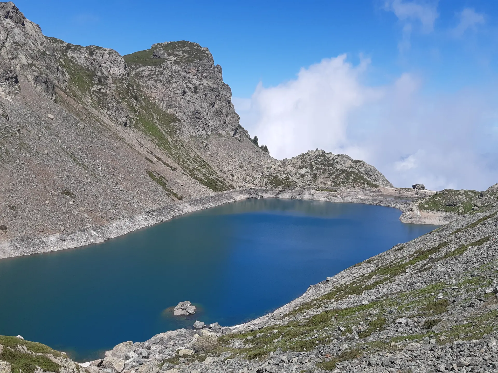 Vu sur le lac du Crozet