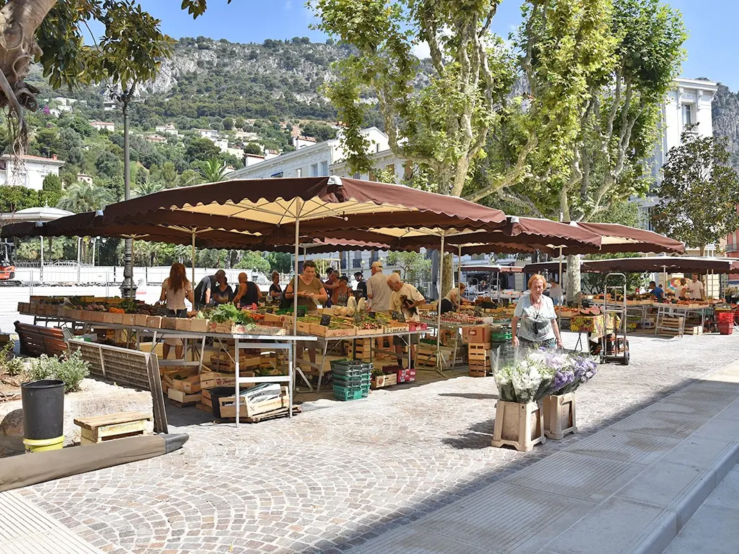 Marché primeurs Beaulieu-sur-Mer