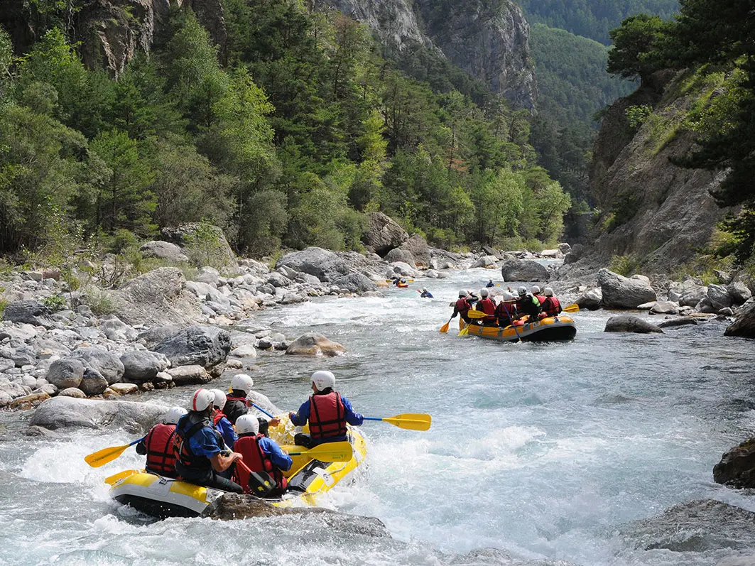 Raft sur le Guil