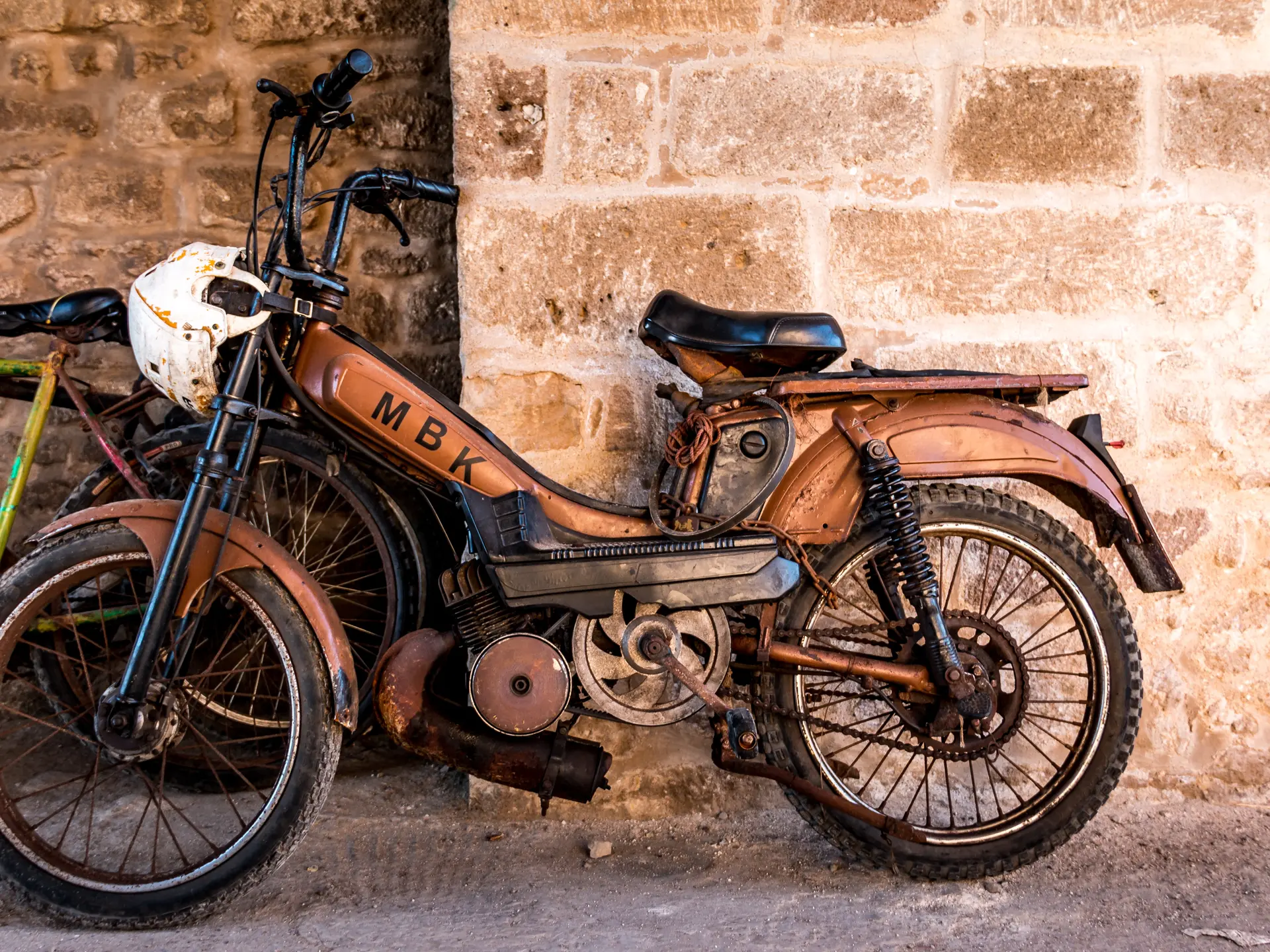 Old moped