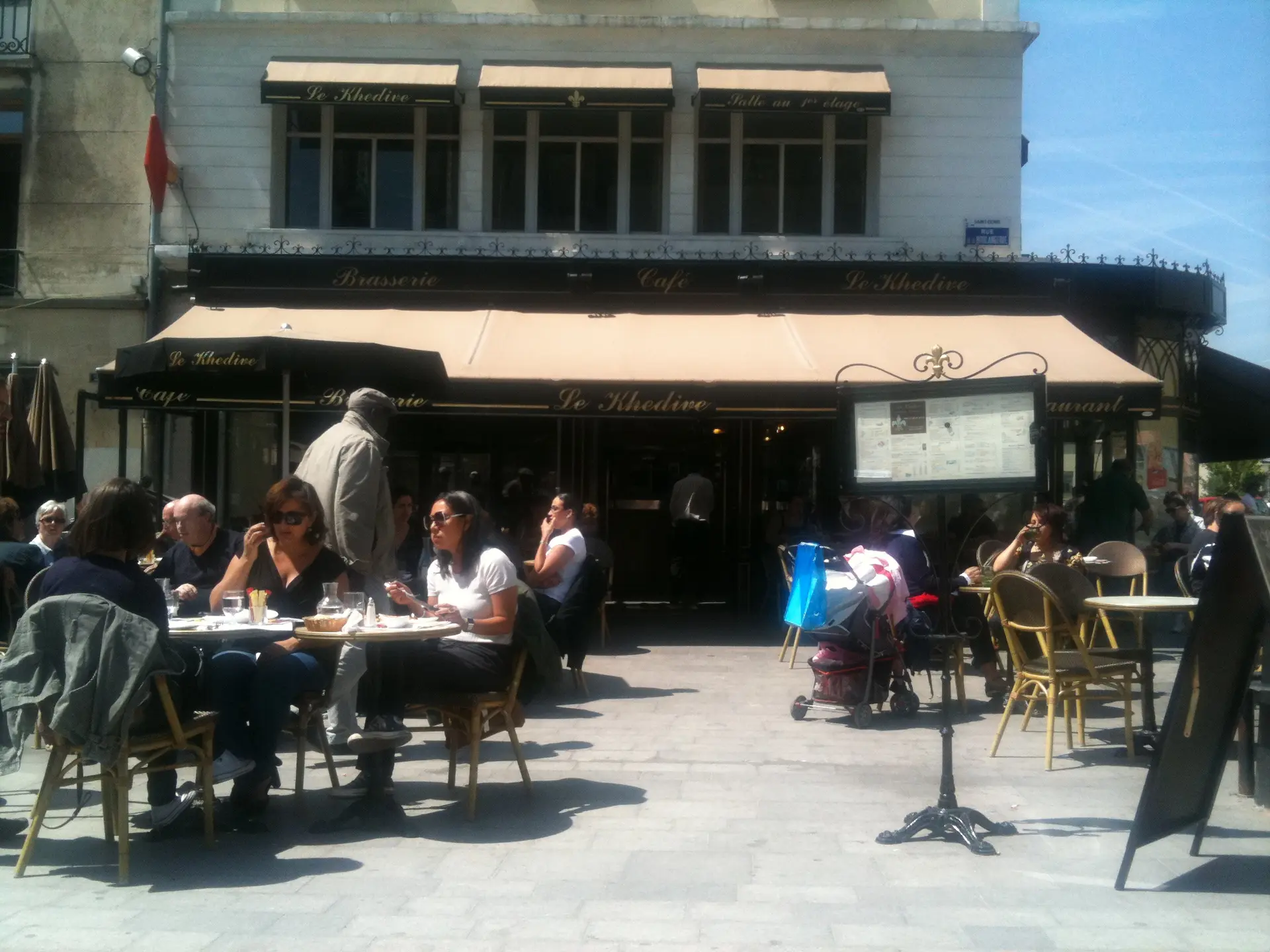 Terrasse Restaurant Le Khédive