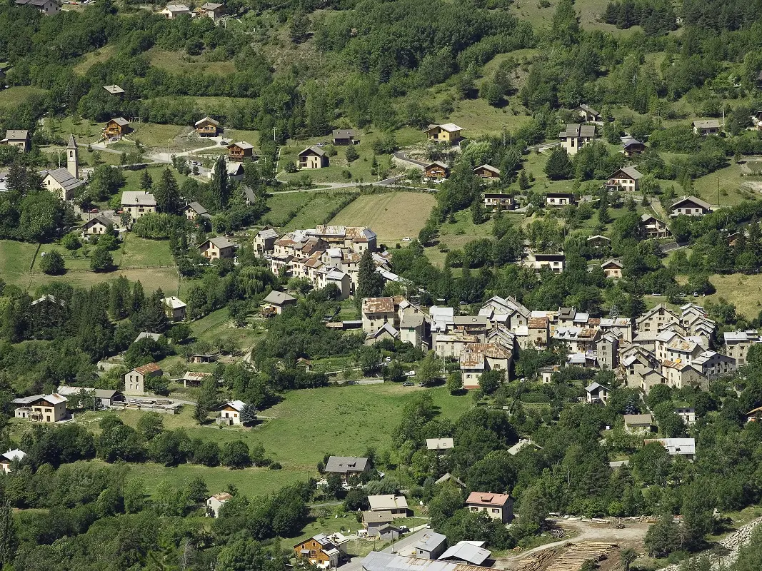 Vue de Villars Colmars