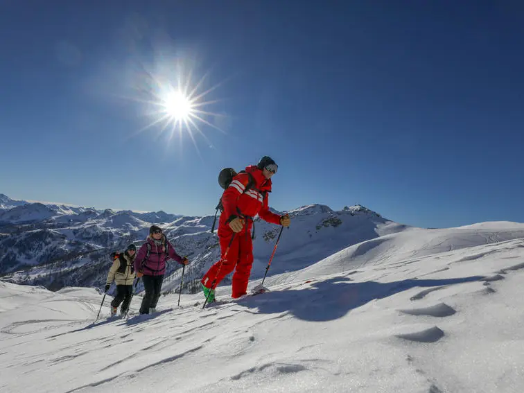 Sorties en ski de randonnée avec repas à Abondance