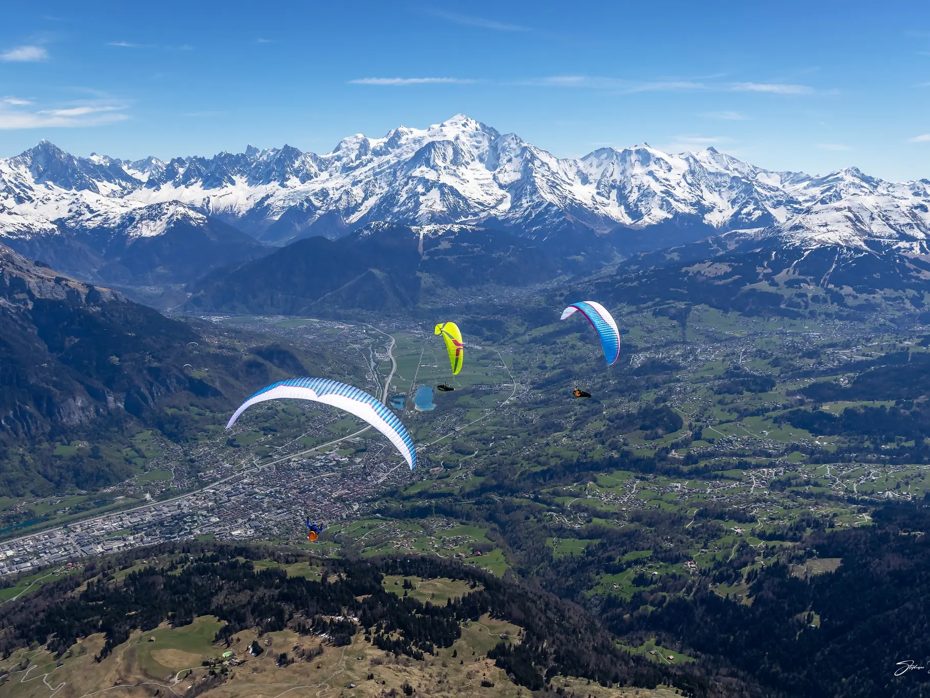 Cours de parapente, stages tous niveaux