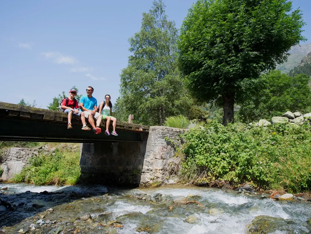 Départ vers l'ancien hameau du Roy, Molines, vallée du Champsaur
