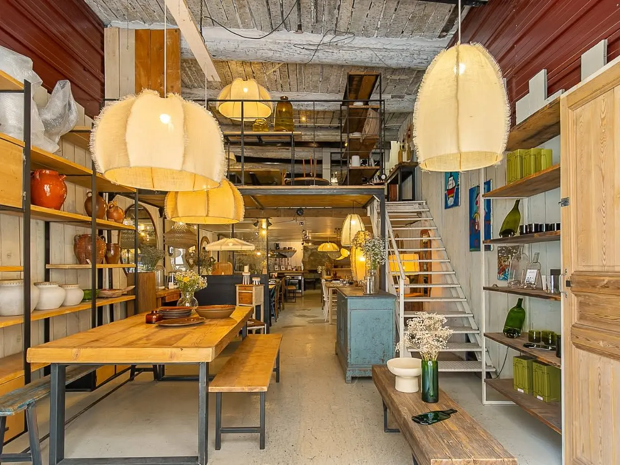 vue de l'intérieur de la boutique