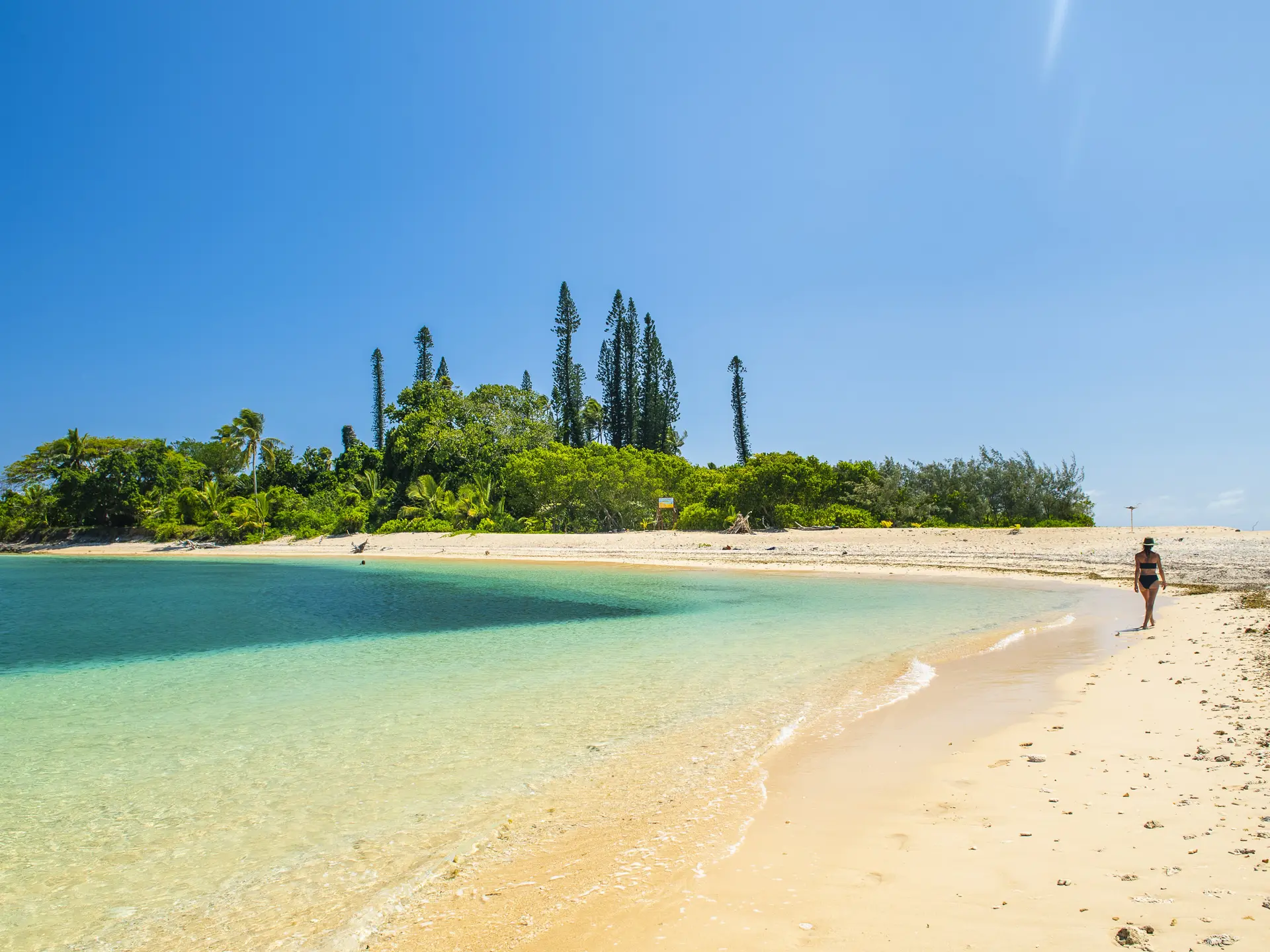 îlot, tibarama, poindimié, côte océanienne, lagon, sable, mer