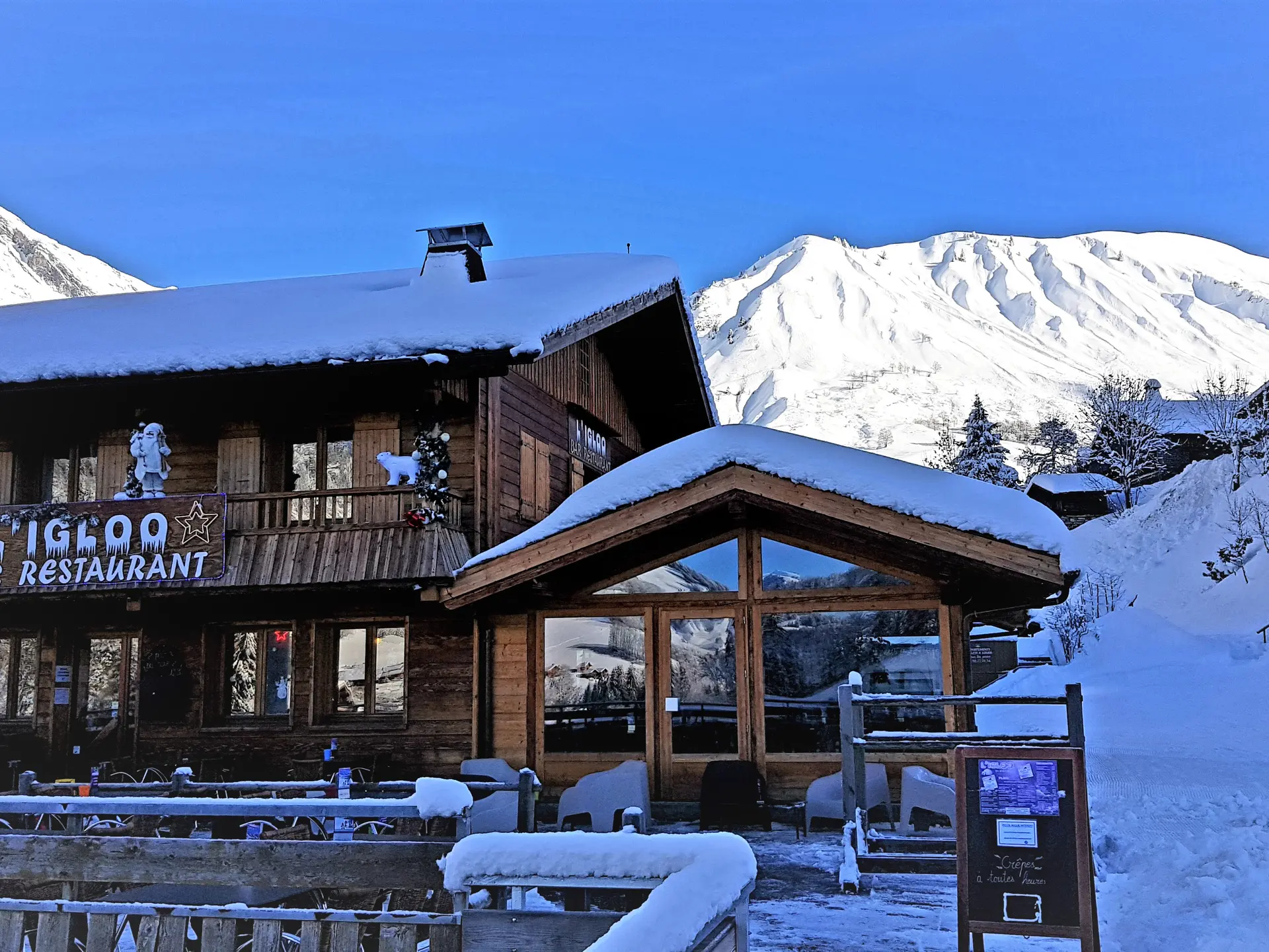 Restaurant l'Igloo au Chinaillon