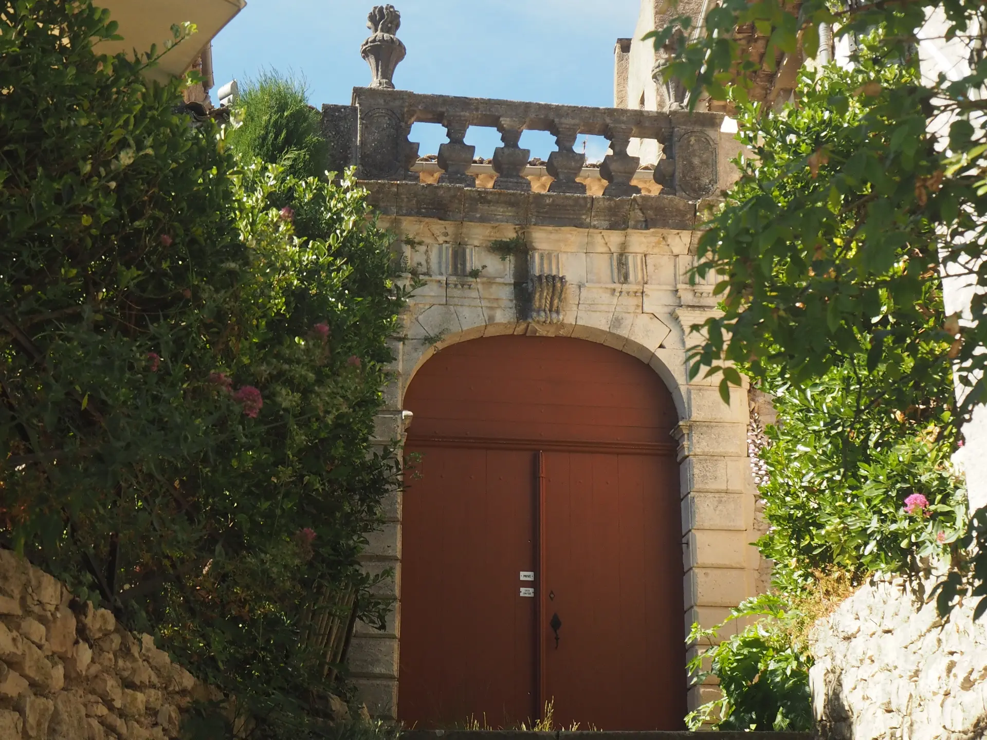 Porte de l'hôtel particulier