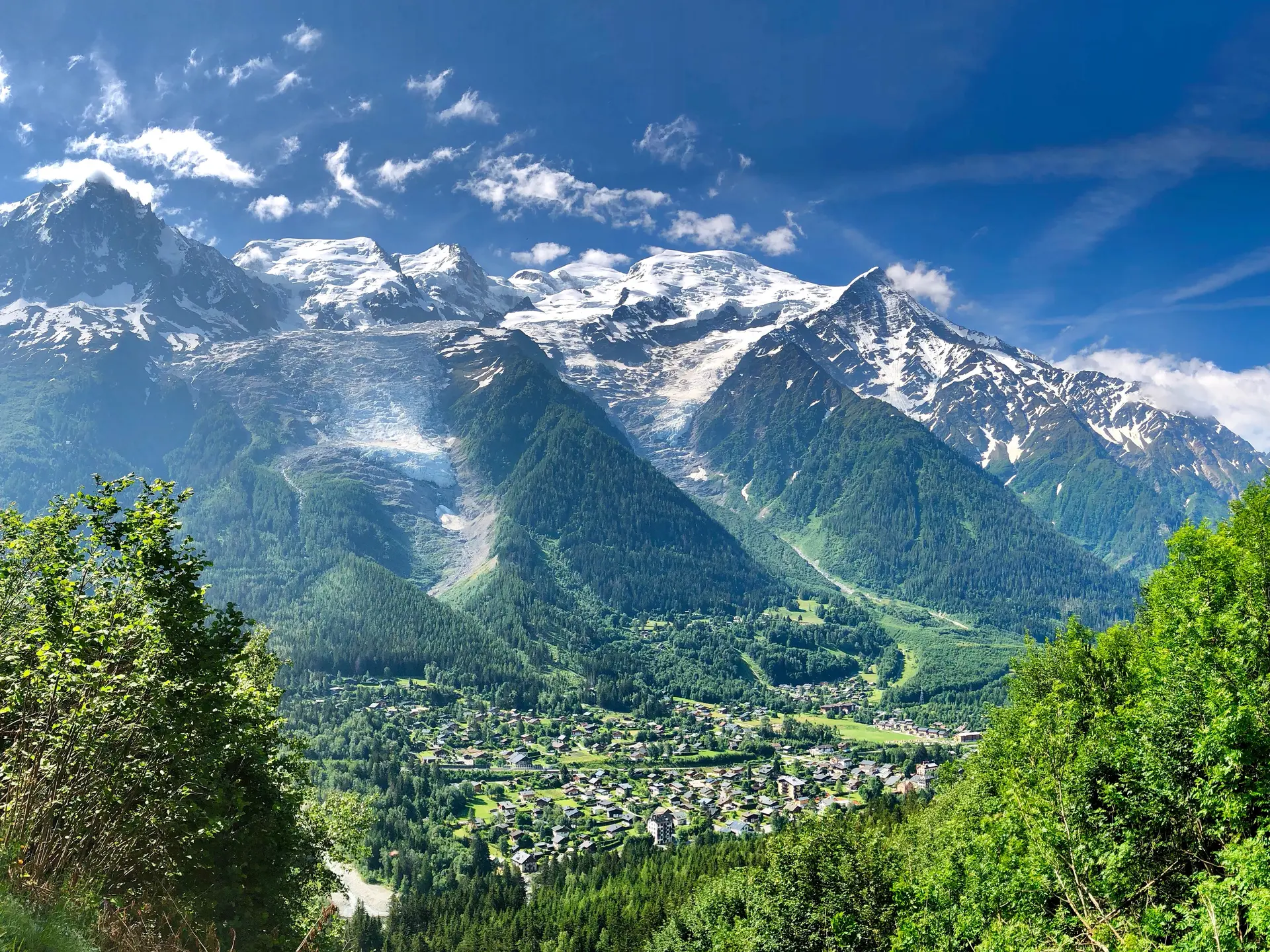 Vue depuis le petit balcon sud