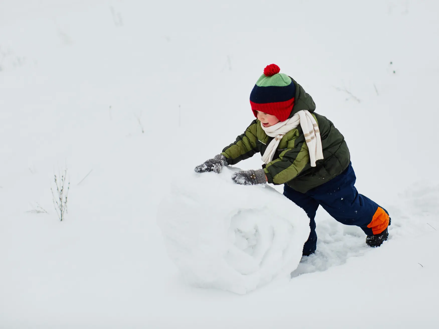 Atelier construction d'un igloo