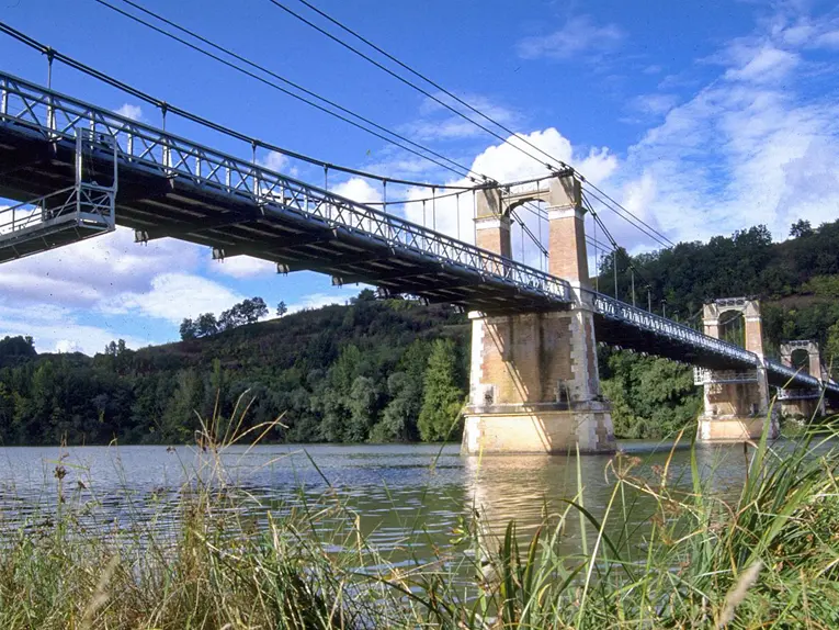 Sun set on Coudol bridge