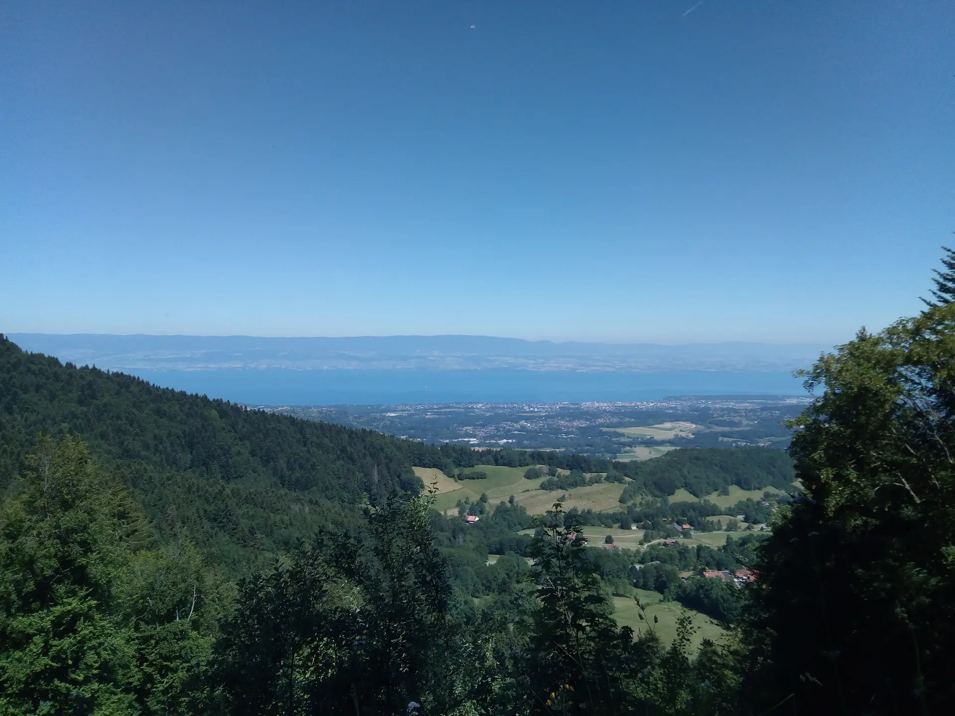 Vue sur le Lac Léman