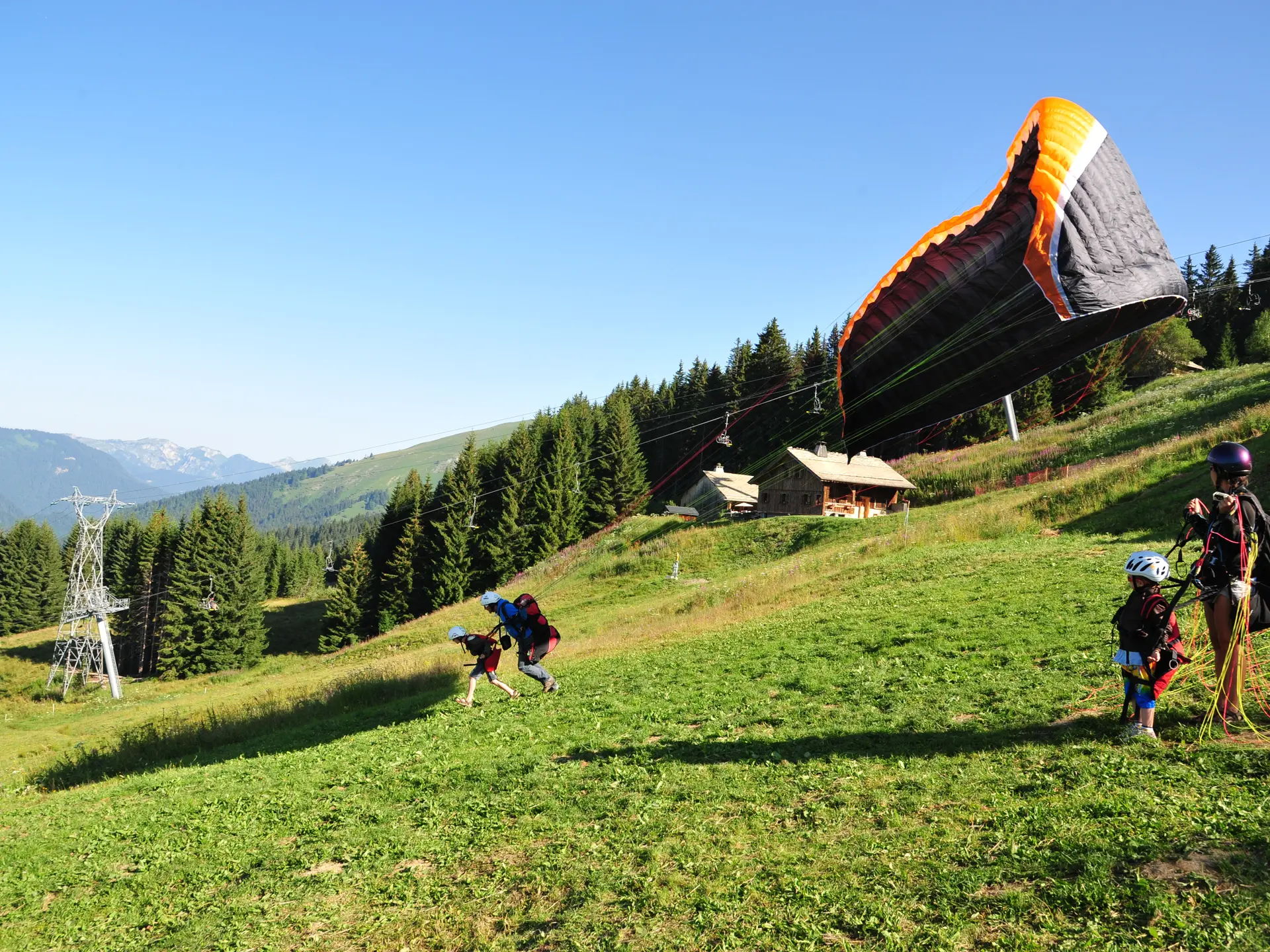 décollage Super-Morzine