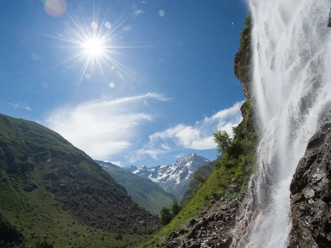 Cascade du Voile de la Mariée, Valgaudemar