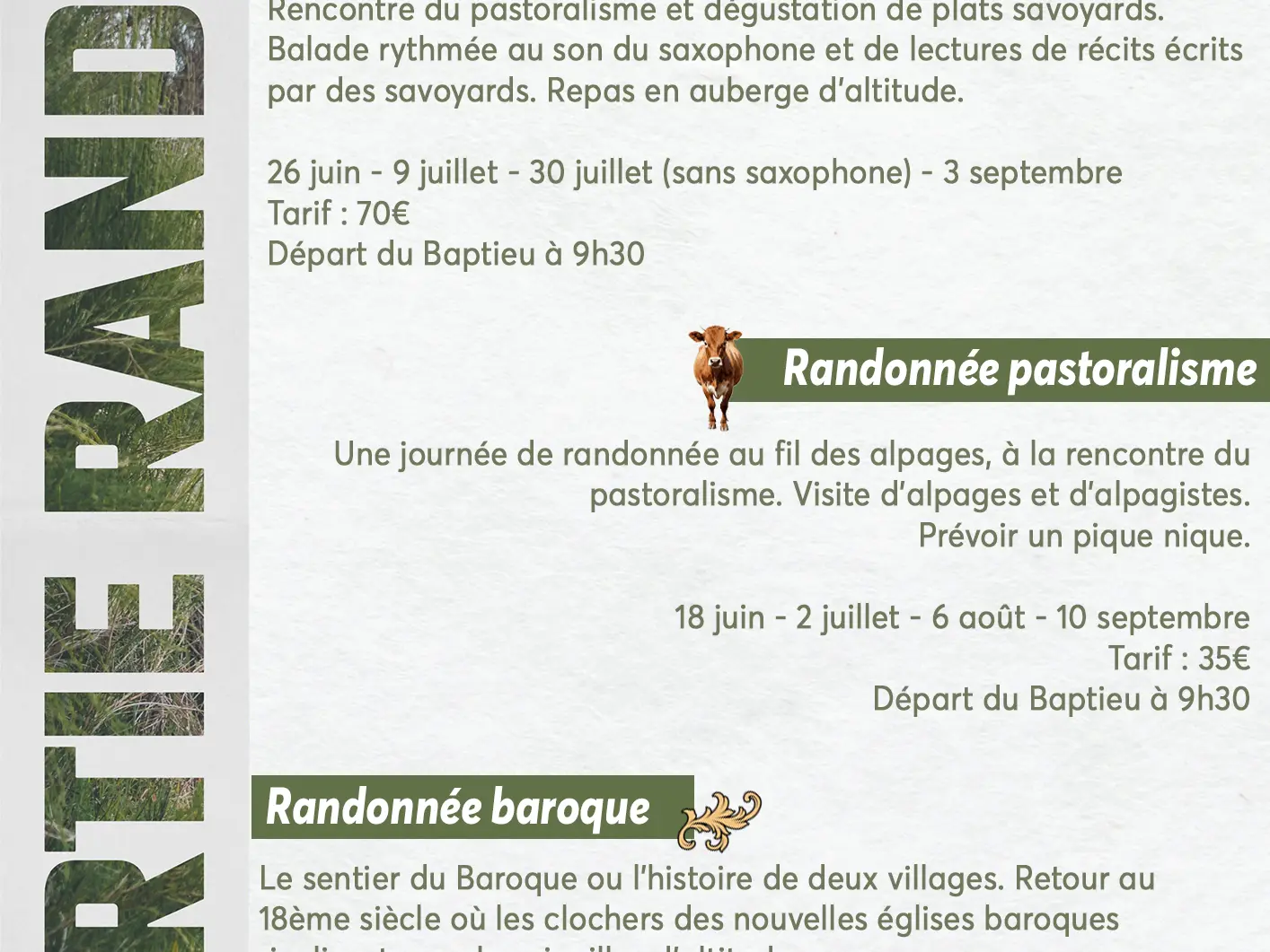 Randonnée gastro pastoralisme et contes_Les Contamines-Montjoie