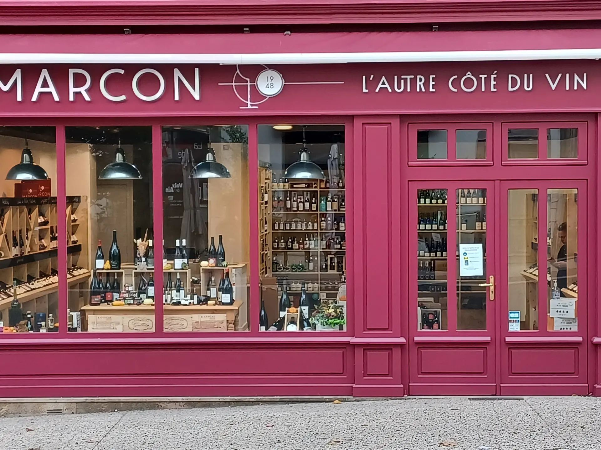 Façade de la Cave Marcon