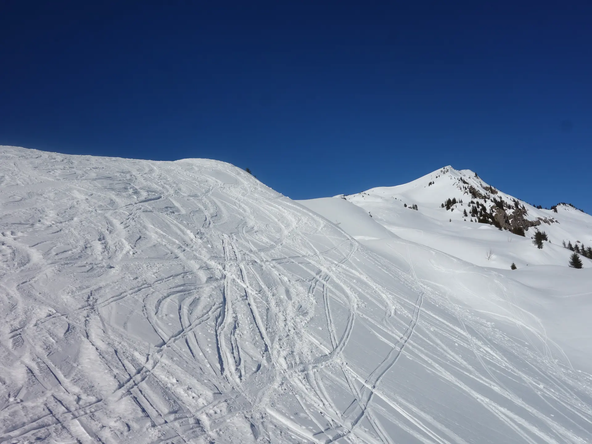 Pointe d'Ardens en ski de randonnée