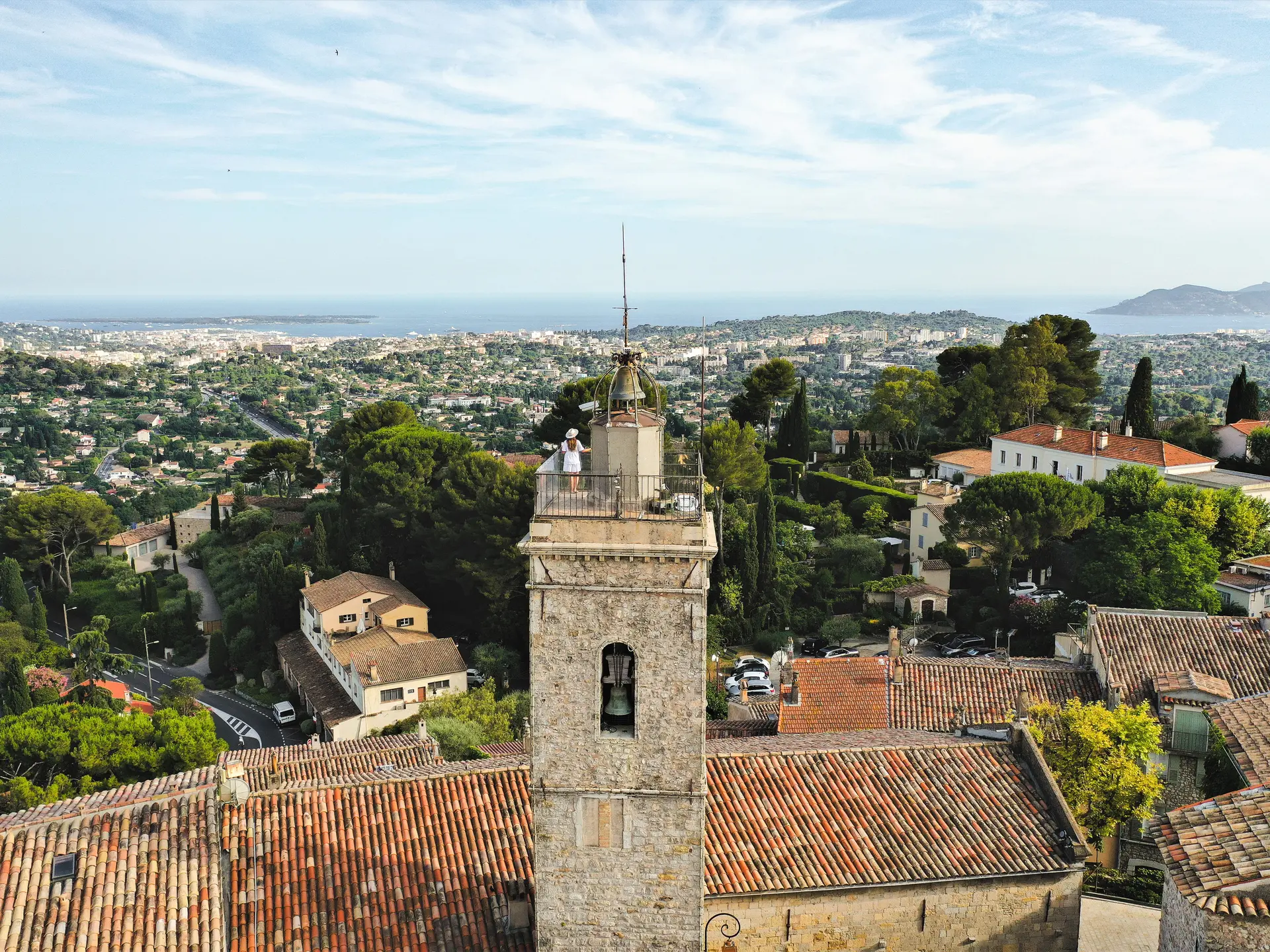 Clocher église vieux-village de Mougins